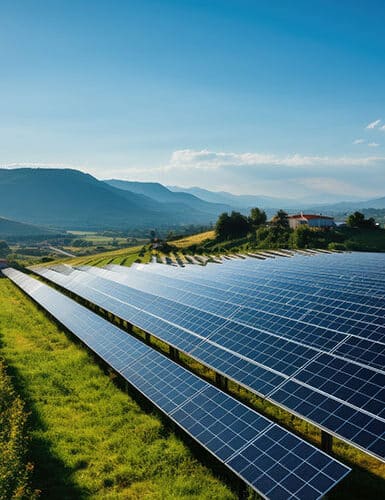 Panneaux solaires pour les bâtiments agricoles