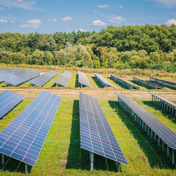 panneaux solaires au sols pour les pros
