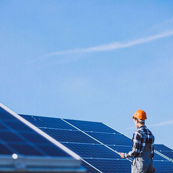 panneaux solaires au sols pour les pros