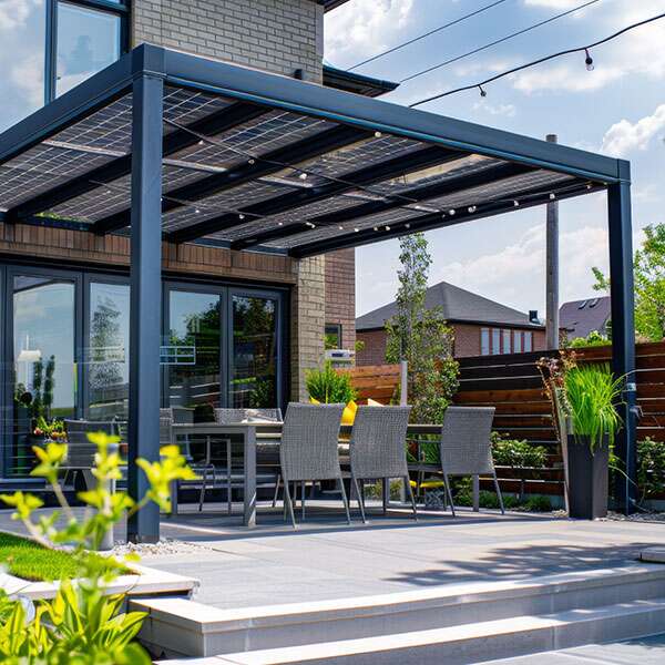 Pergola solaire