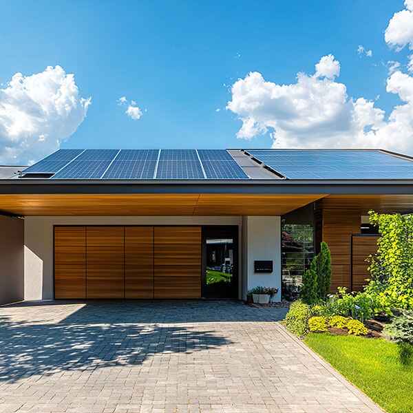Panneaux solaires pour toiture de maison